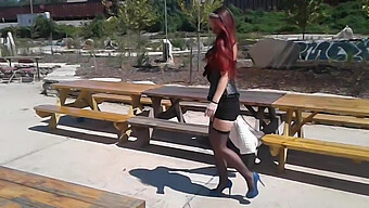 Outdoor Fun With Stockings